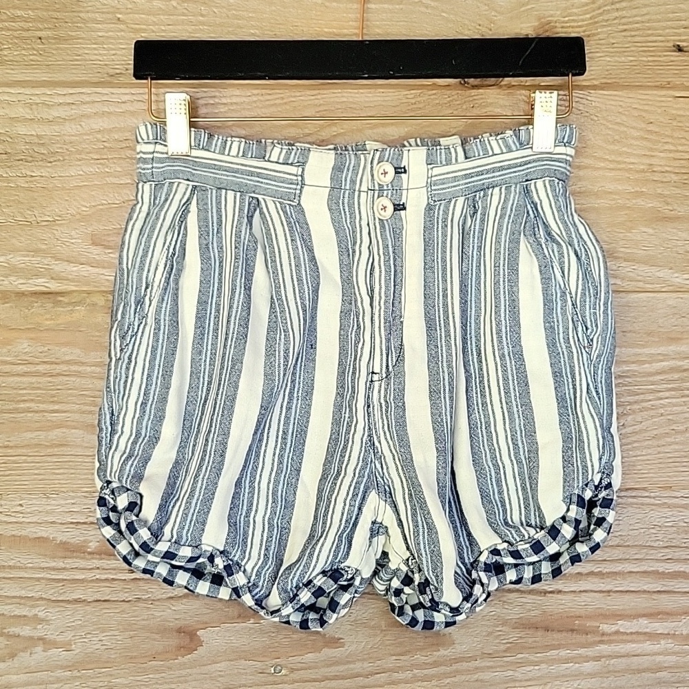 Anthropologie Pilcro Size 25 Everyday Striped Shorts